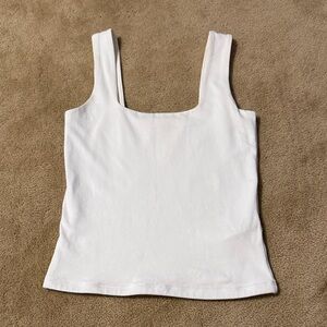 Abercrombie White Women's Tank Top